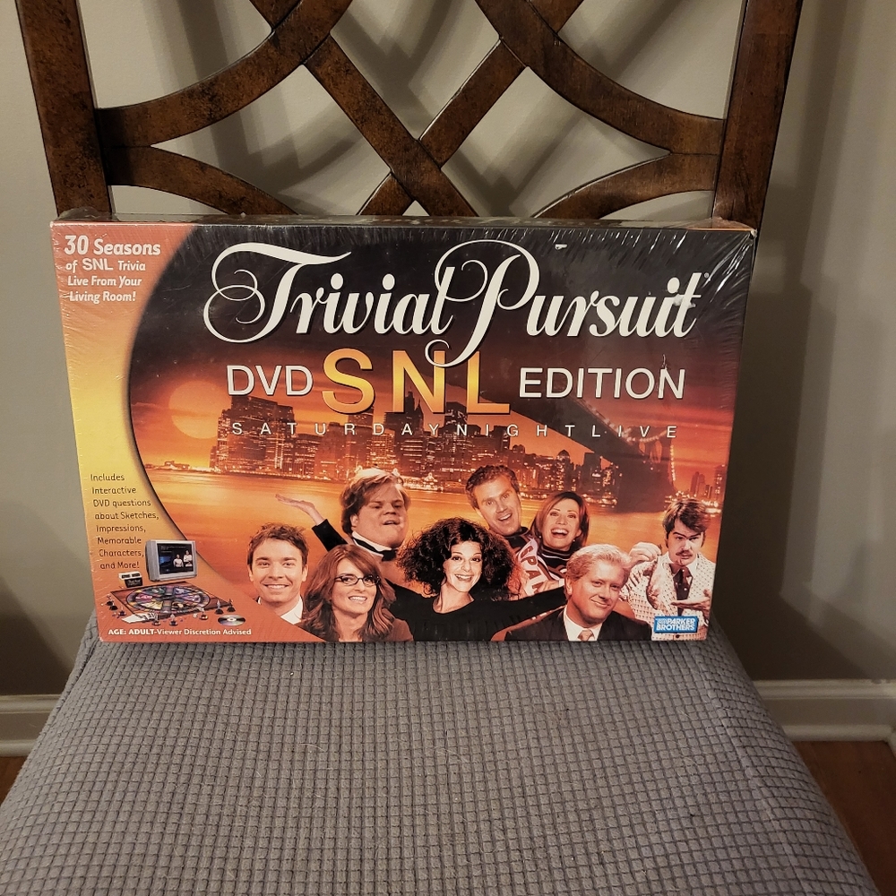 Unopened Trivial Pursuit dvd SNL edition
